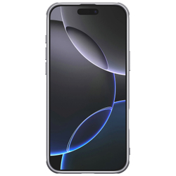 Усиленный чехол серого цвета (Titanium Gray) от Nillkin для iPhone 16 Pro, серия Super Frosted Shield Pro