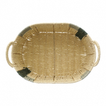 Корзина плетеная овальная Bodhran Sage из коллекции Ethnic | размер S