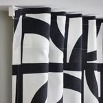 Комплект штор IKEA VINTEROXBAR, Черно-белый, 145x250 см, 2 шт