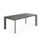 Стол Atta 140 (200) x90 графит керамика