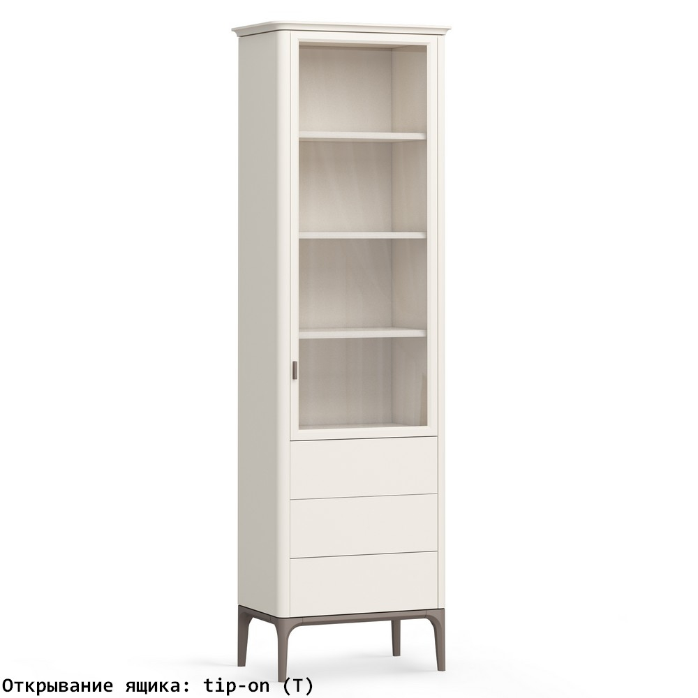 Шкаф книжный малый 3 ящика R Альтэ Pr129RD