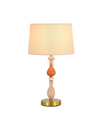 Лампа настольная NewRgy T2936-DW-L BRASS, 40 Вт, латунная