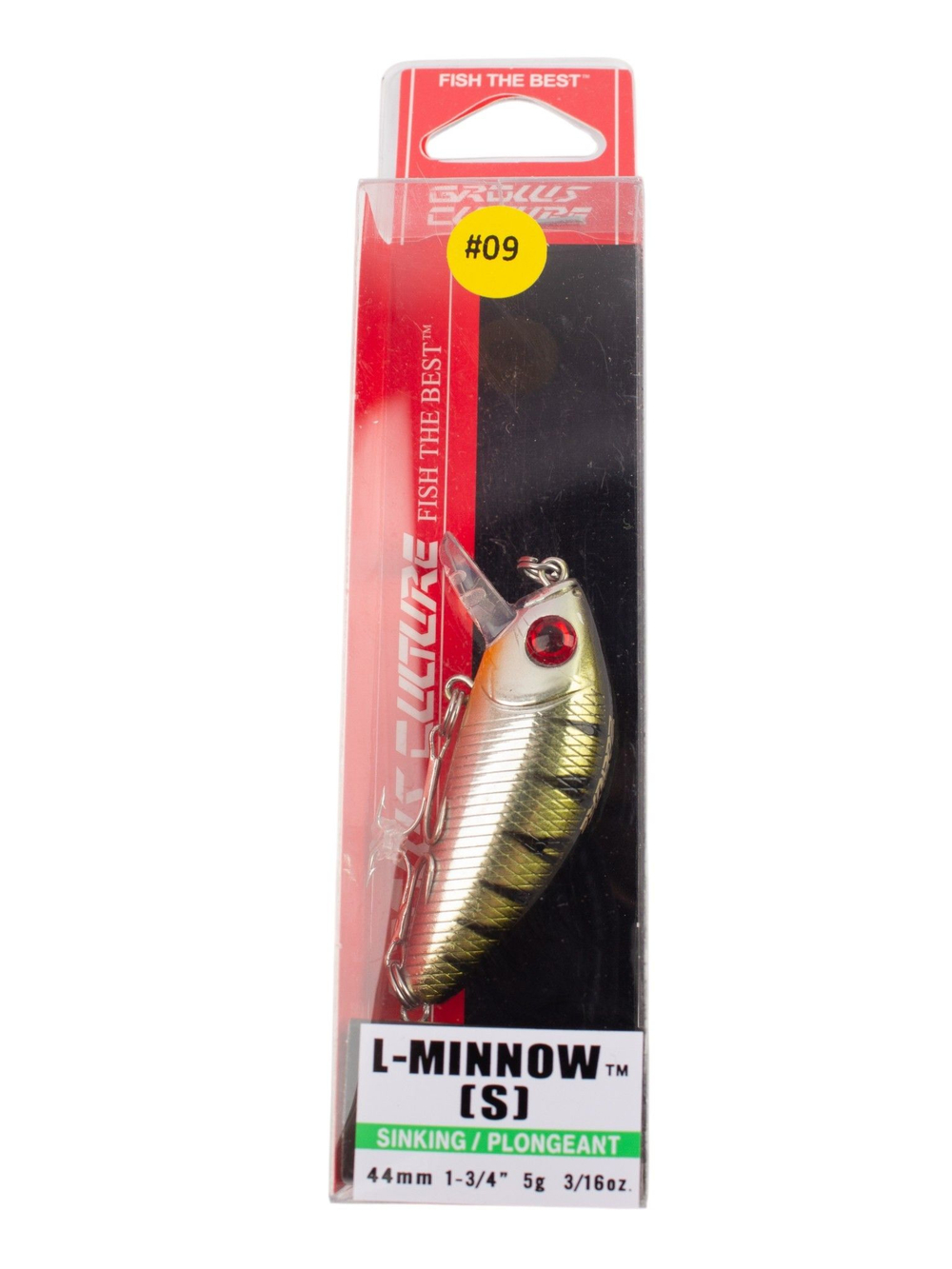 Воблер минноу L Minnow 44 мм 5 г цвет #09