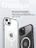 Чехол накладка iPhone 15 6.1" Gurdini Alba Series Protective with Magsafe Clear