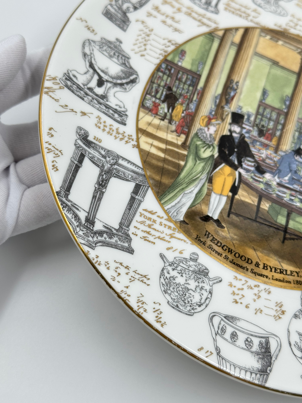 Тарелка Wedgwood «London Showrooms»