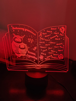 Ночник "Книга - Любимому учителю" (Ваш текст)