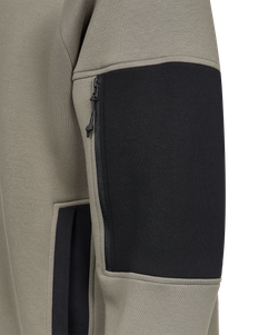 Свитшот на молнии 1/4 JOGEL Power Inside Half Zip Sweatshirt, черный/оливковый