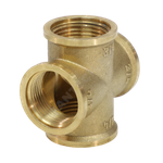 Крест латунь Ду 25 (1") ВР VALFEX VF.760.L.100