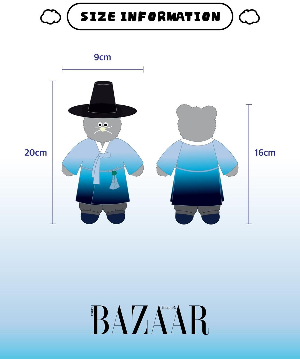 публикация BAZAAR - 2025 With M.N.H Keyring SPECIAL Edition PARK BO GUM