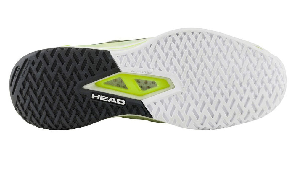 Мужские теннисные кроссовки Head Endure Pro - white/yellow