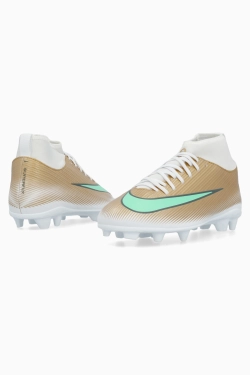 Бутсы Nike Zoom Mercurial Superfly 11 Club Mbappe FG/MG Junior - золотой