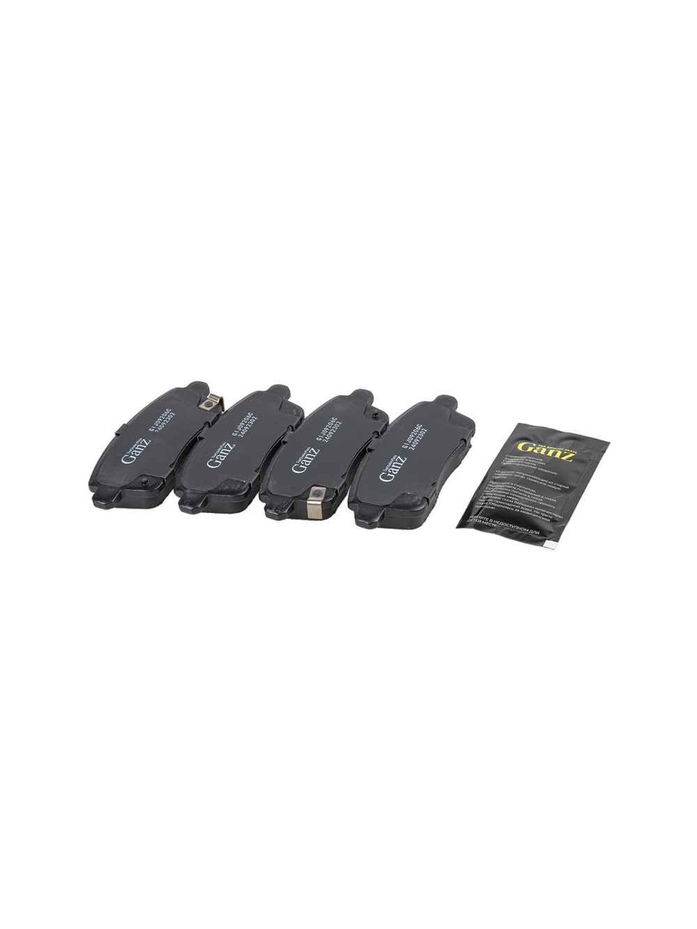 Колодки задние PRO-Line Ceramic EXEED LX GANZ GIJ09206C