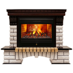 Каминокомплект Real Flame Country 26 AO с очагом 3D Novara