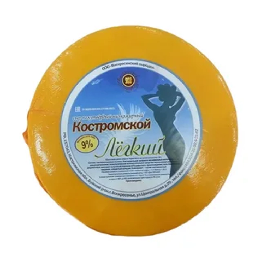 Сыр Воскресенский лёгкий 9%