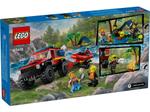 Конструктор Лего Сити Пожарная машина со спасательным катером | LEGO City Fire Truck with Rescue Boat 60412 301 дет 5+