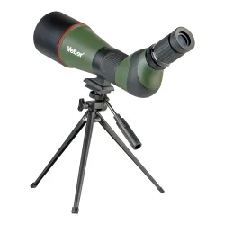 Зрительная труба Veber Defence 20-60x80 с сеткой на штативе, боковой ракурс