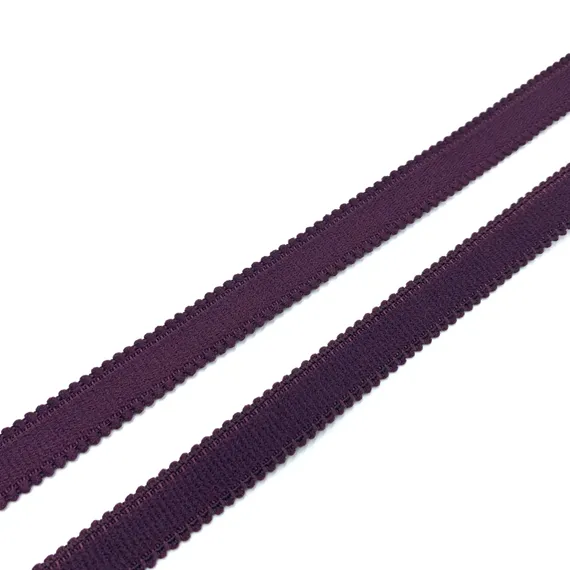 Резинка бретелечная слива 10 мм (цв. 076), 612/10