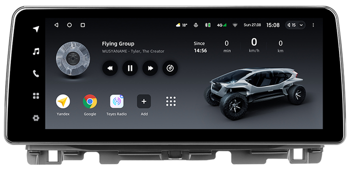Магнитола для KIA Optima 4 2016-2020 - Teyes LUX ONE монитор 12.3" 2K QLED на Android 10, Быстрая, CarPlay, 4G SIM-слот