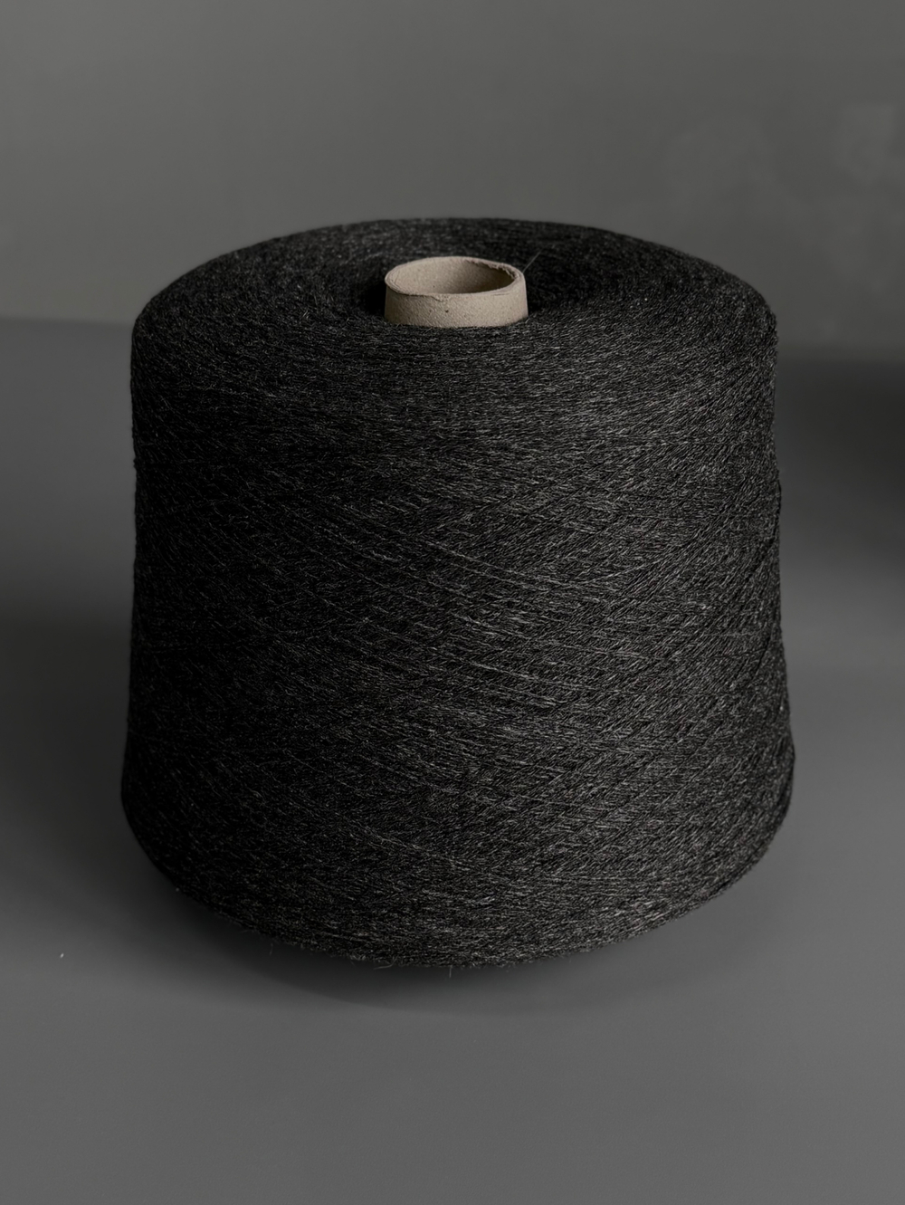 Пряжа Mongolia Cashmere 26/2 (100% кашемир) 1300 м/100 гр, антрцит меланж