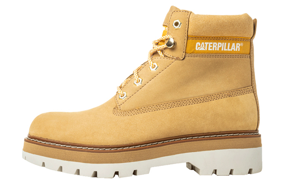 CAT Yellow Boots, Mimicry Comfortable Outdoor Boots Women"s Yellow