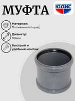 ПВХ Муфта Ф110