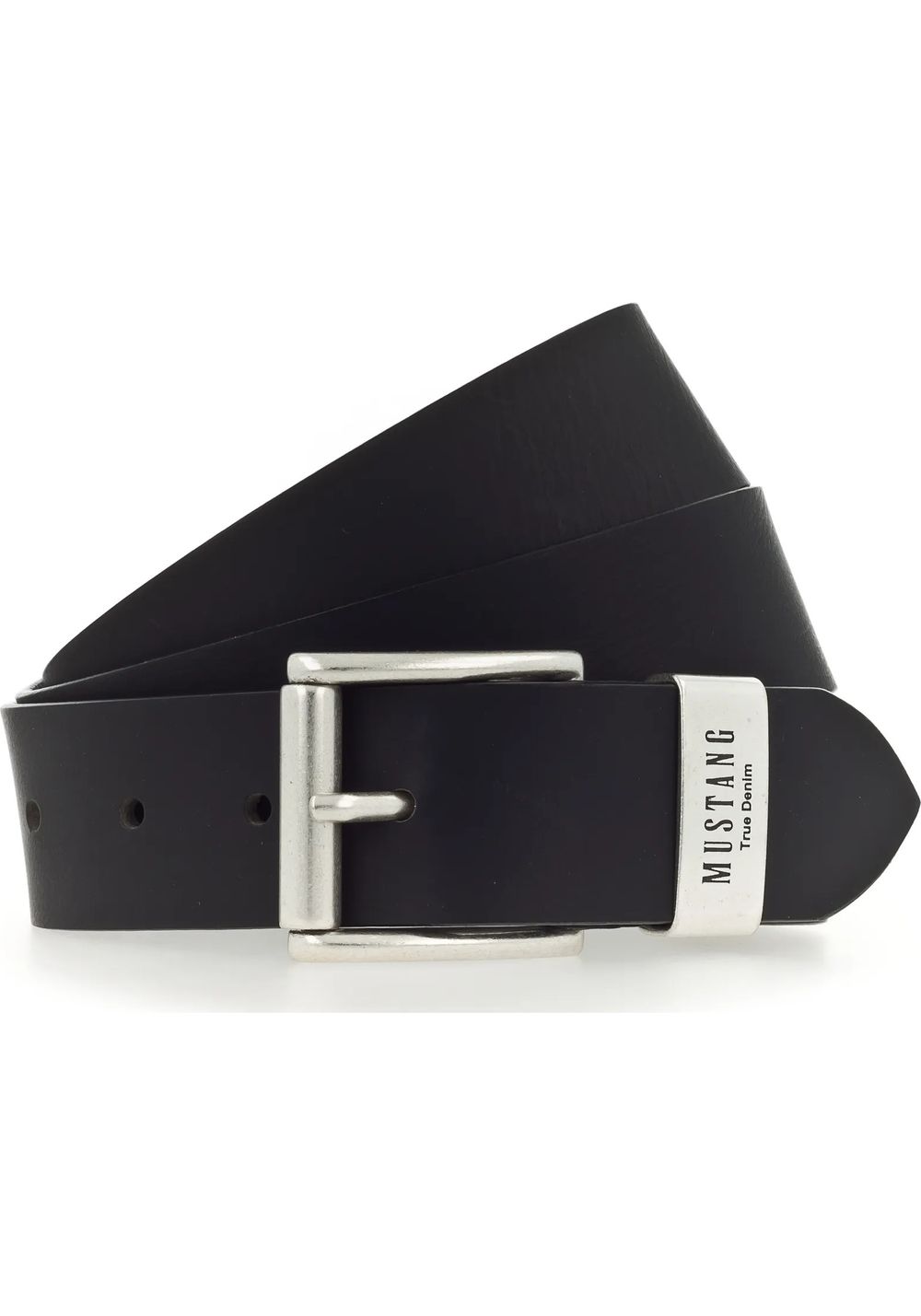Ремень 40 mm with metal loop and buckle in polished silver MG2104R04-0790