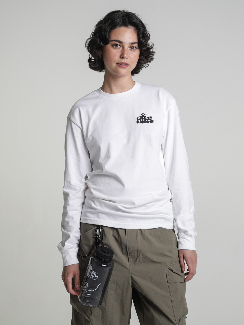 Лонгслив Hike Athletics Brainhike "White"