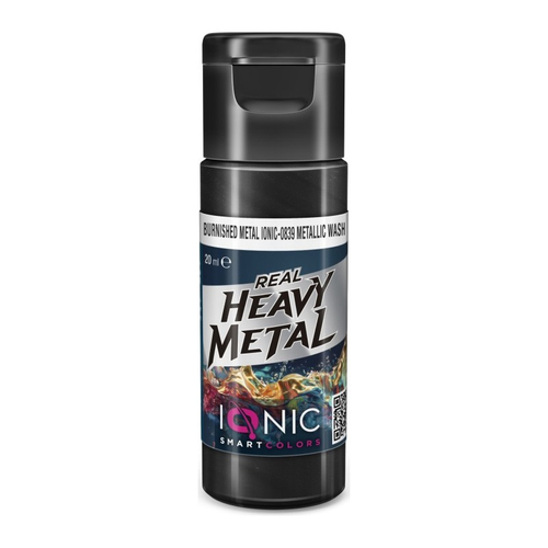 Проливка Burnished Metal Metallic Wash — Ionic Real Heavy Metal, 20 мл, IONIC-0839