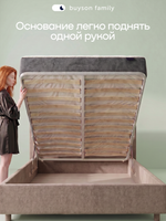 Кровать БайСтронг (велюр)