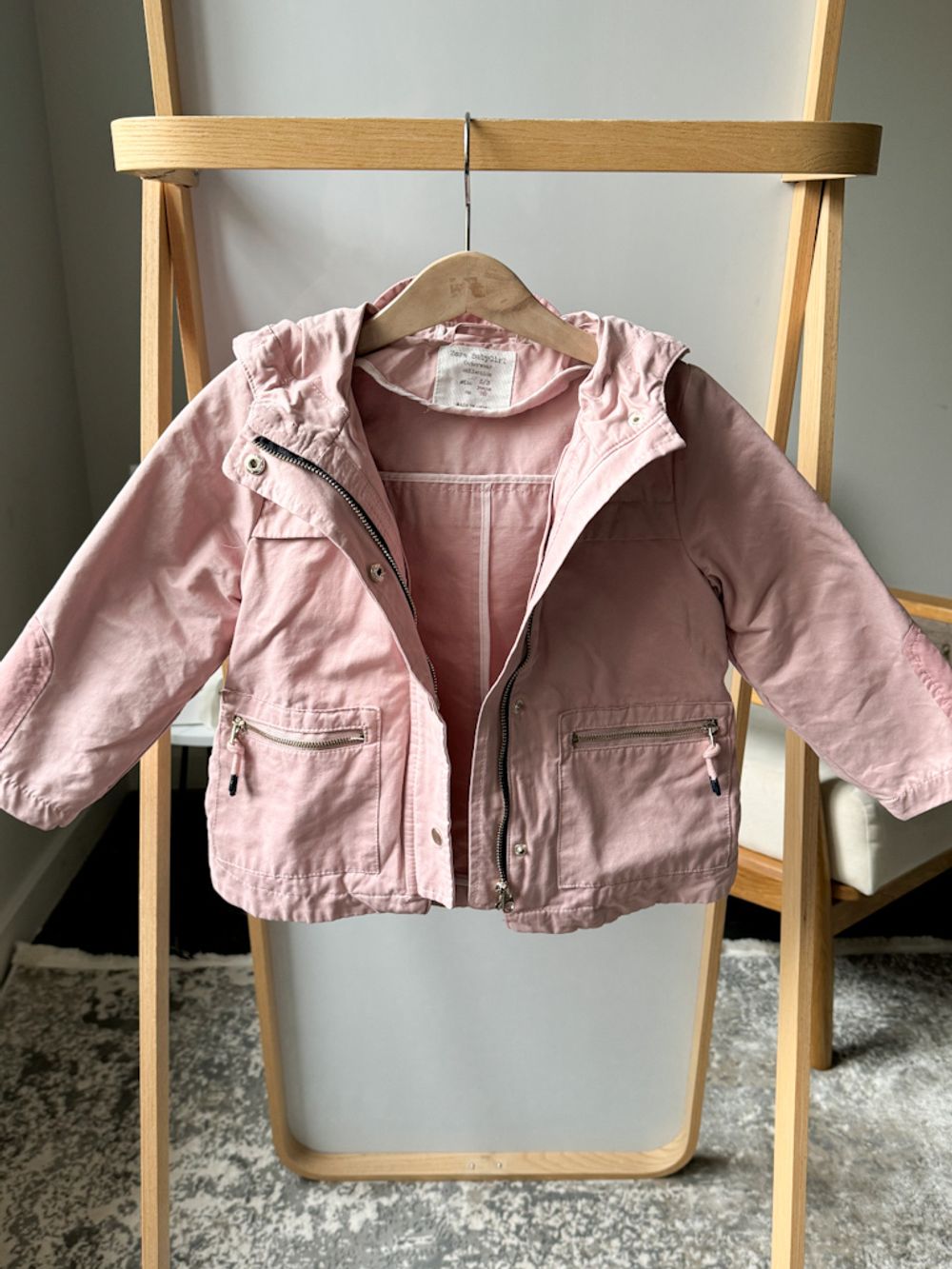Куртка Zara со съемным подкладом, 98