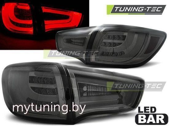 Задние фонари smoke led bar для Kia Sportage 3(III)