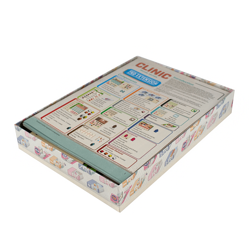 Органайзер Клиника. Расширенное издание. Дополнения (Clinic: Deluxe Edition. Clinic. Deluxe Edition. All Extension)