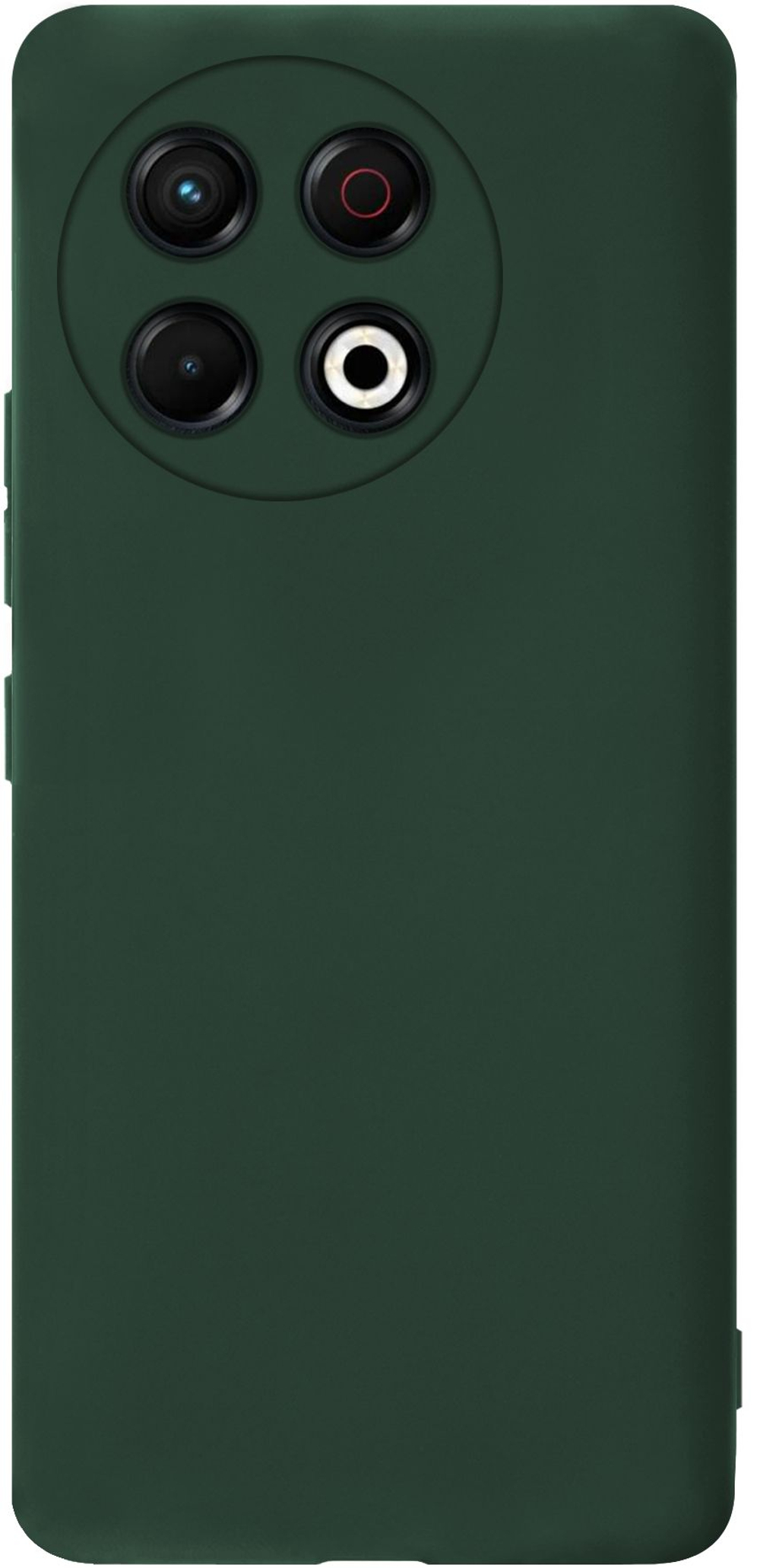 Мягкий Soft Touch чехол из силикона для TECNO SPARK 30 PRO с бархатной подкладкой