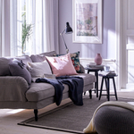 Чехол на подушку IKEA AINA (АЙНА), Светло-розовый, 50x50 см