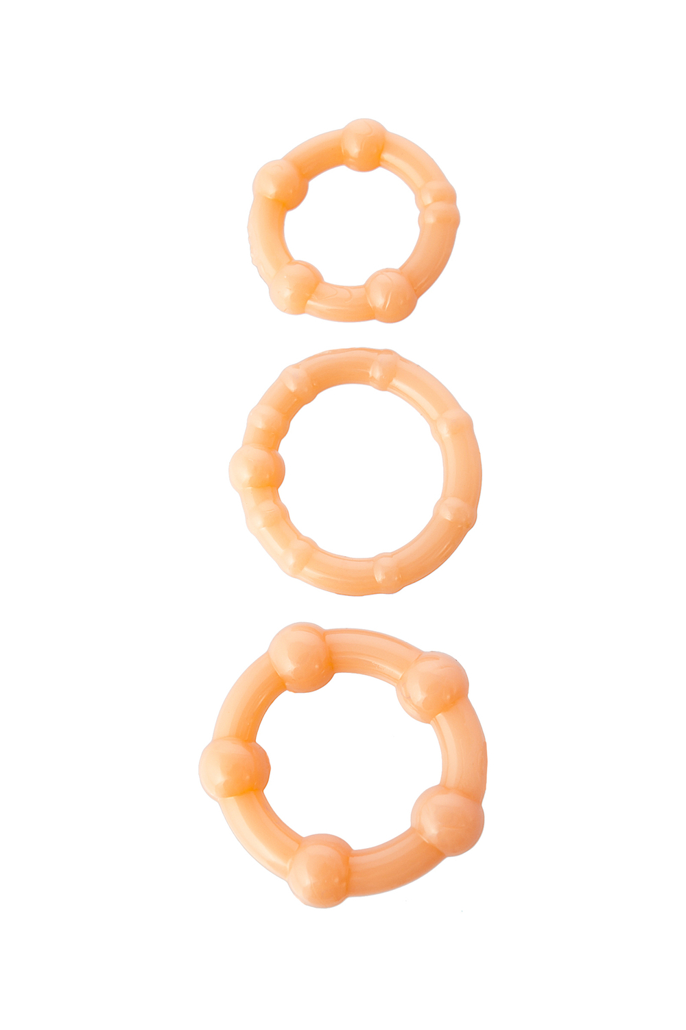 Эрекционные кольца Rings Set телесные 3 шт