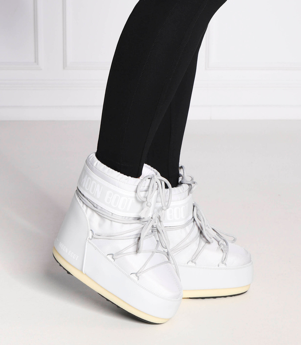 Утепленное угги MOON BOOT CLASSIC LOW 2 Moon Boot - серый(14093400)