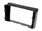 Комплект рамки с разъёмами 9" Toyota Avensis 250 2003-2008 черная