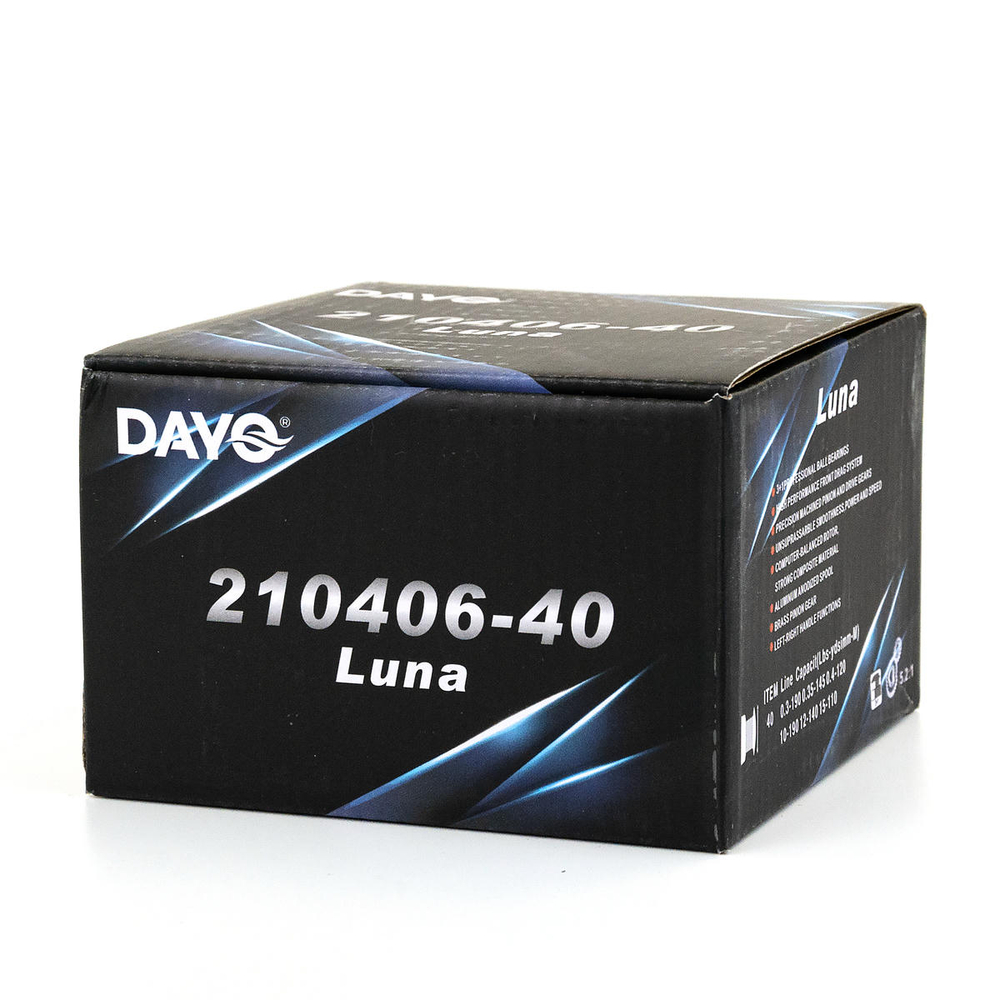 Безынерционная катушка DAYO LUNA 40 (4000, 3+1ВВ, мет. шпуля)