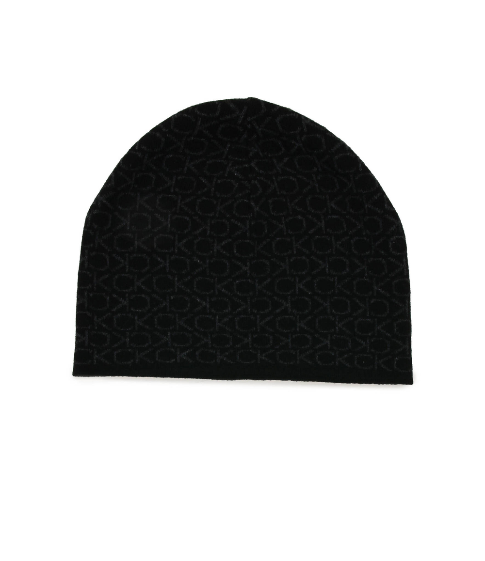 Шаль + шляпа GS MONOGRAM SCARF+BEANIE Calvin Klein - черный(K50K511026)