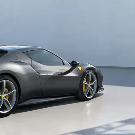 Карбоновые передние сплиттеры на замену для Ferrari 296 GTB 2021+ Феррари