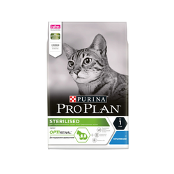 Сухой корм для стерилизованных кошек Purina PRO PLAN с кроликом 3 кг