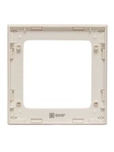 Рамка 1-местная белая EKF Стокгольм EXM-G-302-10 x 25 шт