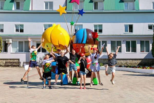 Украсили детский лагерь в Анапе !