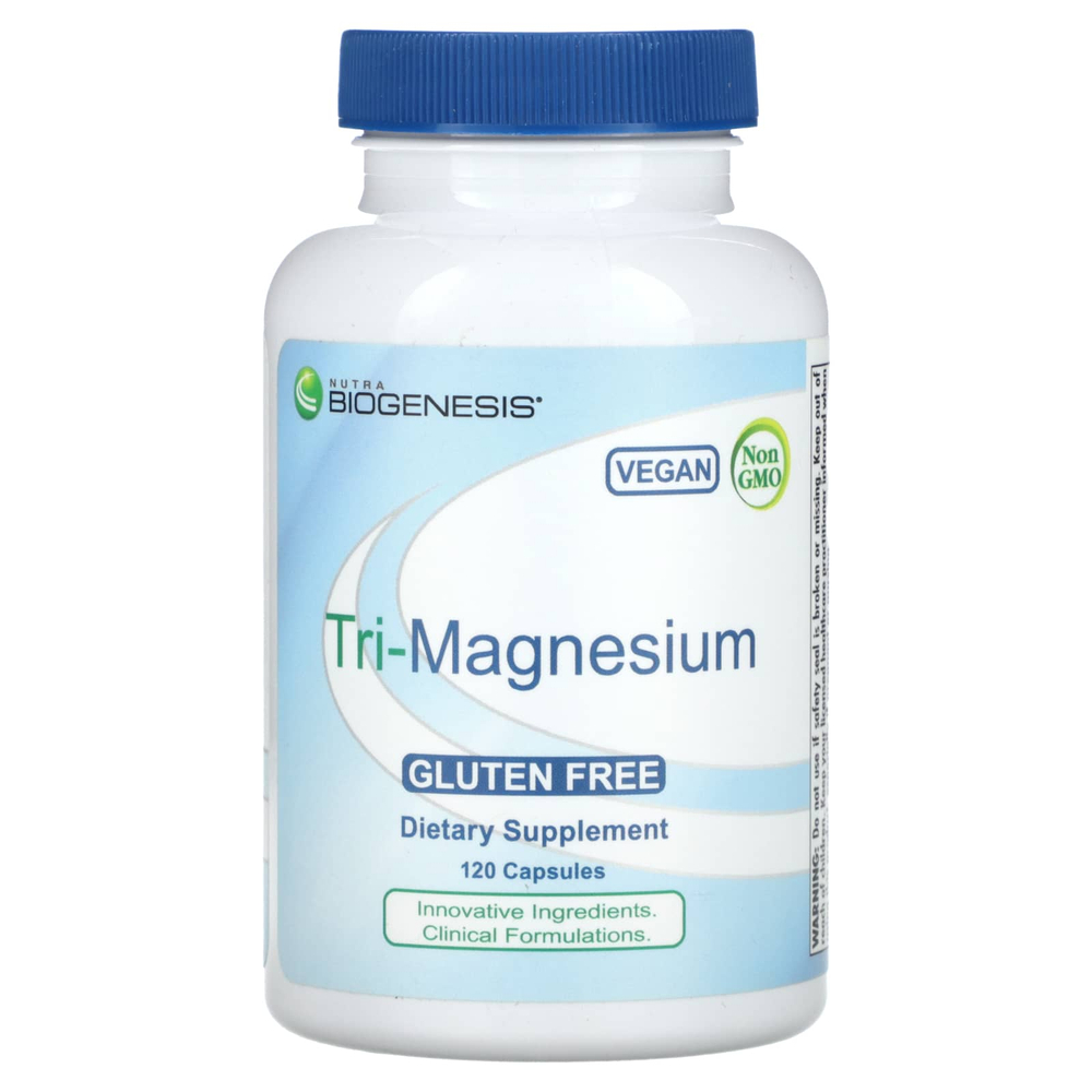 Nutra BioGenesis, тримагний, 120 капсул (100 мг в 1 капсуле)
