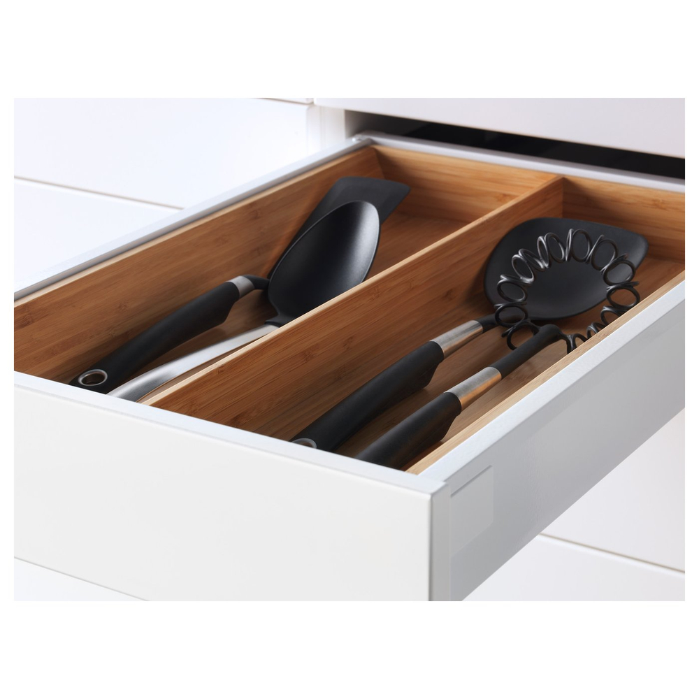 IKEA MAXIMERA  (ИКЕА МАКСИМЕРА)  -  Ящик, низкий - белый 40х60 см