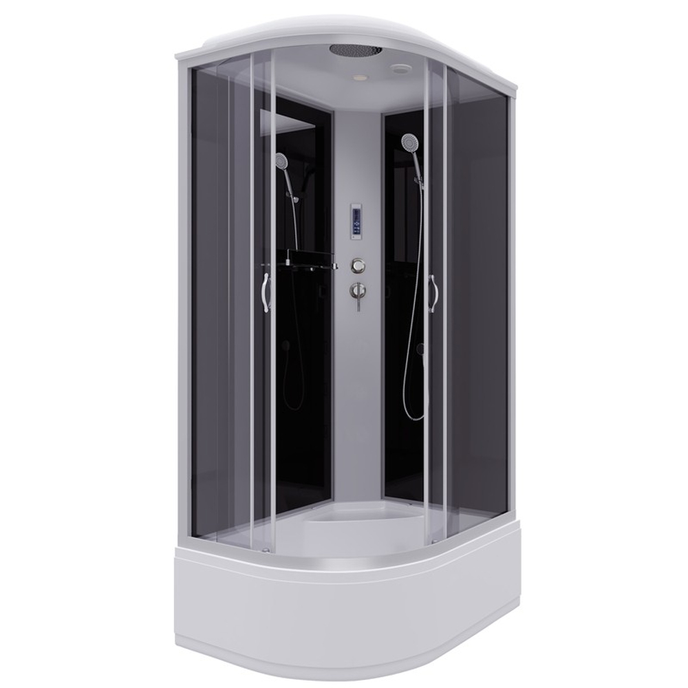 Душевая кабина Niagara Classic NG-2510-14RP (120х80х215) высокий поддон(40см),стекло тонированное,4 места