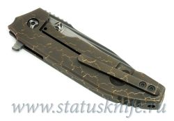 Нож Peter Rassenti Snafu Integral with Tuxedo Damascusфотография - 9