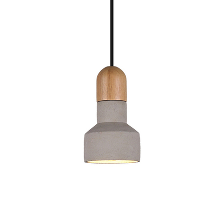 Pendant design lamp  QIE BAMBOO by Bentu Design (Grey)