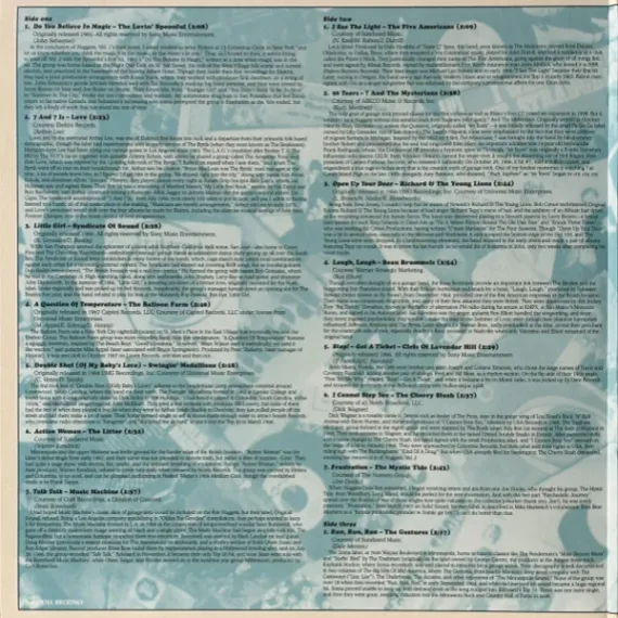Various Artists Nuggets: Original Artyfacts From The First Psychedelic Era (1965-1968) (Box-set) - 4LP