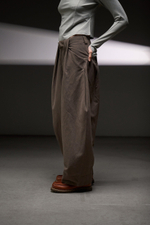 Брюки Blue Monte Pleated Casual Pants "Metasequoia Brown" Women’s